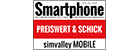 Smartphone: Smartwatch mit Herzfrequenz-Messung, Bluetooth 4.0, Versandrückläufer