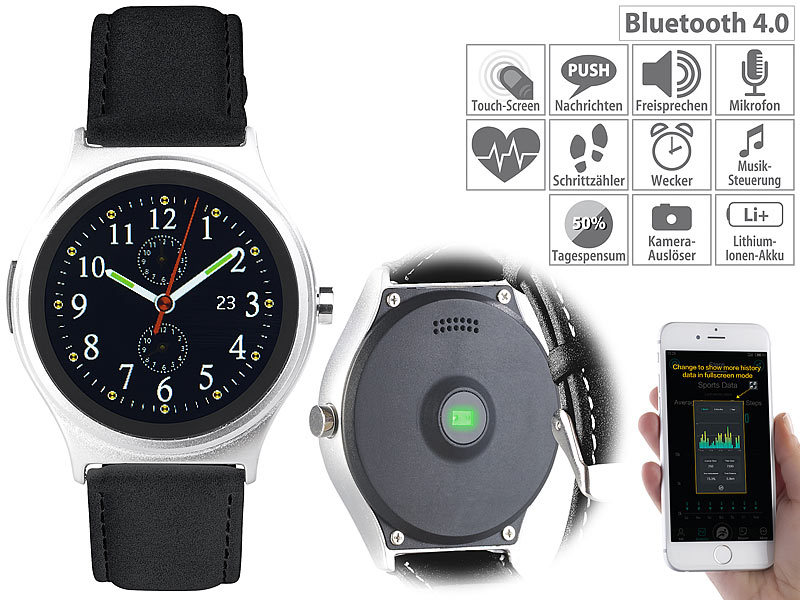 ; Handy-Smartwatches mit Bluetooth 