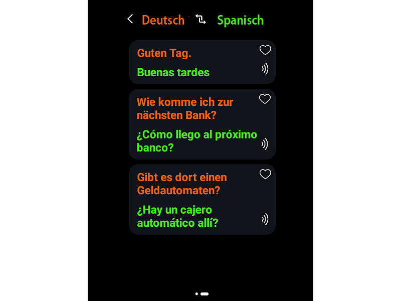 ; Echtzeit-Sprach- und Bild-Übersetzer mit SIM-Karten-Steckplatz 