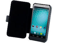 simvalley MOBILE Tasche für 5,2" Dual-SIM-Smartphone SPX-12; Notruf-Handys 