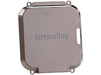 simvalley MOBILE Rückenabdeckung für Smartwatch AW-414.Go, braun-metallic; Dual-SIM-Outdoor-Handys 