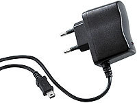 simvalley MOBILE 230-Volt-Ladegerät für Handys & Co mit Mini-USB-Anschluss
