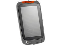 simvalley MOBILE Solar-Panel für Outdoor-Handy XT-930, grau; Android-Smartphones 