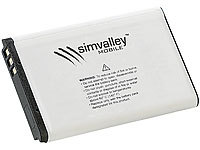 simvalley MOBILE Reserve-Akku für Handys XL-947, 900 mAh; Notruf-Handys Notruf-Handys Notruf-Handys 