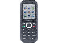 simvalley MOBILE Outdoor-Dual-SIM-Handy, Powerbank-Akku 4400mAh, IP67, 30 Tage Stand-by; Notruf-Handys Notruf-Handys 