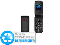 simvalley MOBILE Notruf-Klapphandy XL-949 mit Garantruf Easy, Versandrückläufer; Notruf-Handys 
