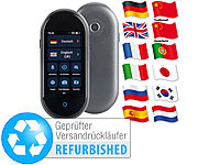 simvalley MOBILE Mobiler Echtzeit-Sprachübersetzer, 105 Sprachen,Versandrückläufer; Dual-SIM-Handys Dual-SIM-Handys 