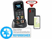 simvalley MOBILE Seniorenhandy mit GPS, Seniorenhandy mit Notrufknopf; Notruf-Handys Notruf-Handys Notruf-Handys 