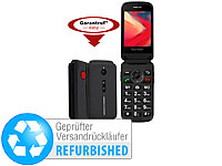 simvalley MOBILE Großtasten-Handy, Seniorenhandy Klapphandy 4G; Notruf-Handys